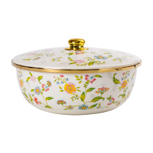 Емальована каструляз кришкою 5,5 л Велика HP-2-113 (LG-2350684579) Емальована каструляз кришкою 5,5 л Велика HP-2-113 (LG-2350684579)