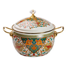 Емальована каструля об'ємом 5 літрів для газових та електричних плит HP-2-116 (LG-2350684582) Емальована каструля об'ємом 5 літрів для газових та електричних плит HP-2-116 (LG-2350684582)