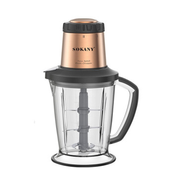 Чопер подрібнювач Sokany SK-7039 з чашею об'ємом 2 л SK-7039 (LG-2355584678)