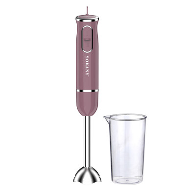 Ручний блендер Sokany 1726 занурювальний 300 Вт Рожевий (LG-2355584701)