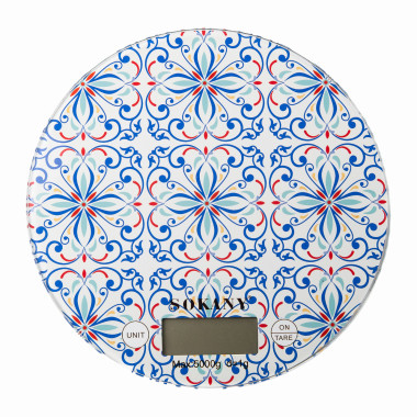 Кухонні ваги Sokany SK-19023BL електронні до 5 кг (LG-2355584704)
