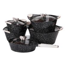 Набір посуду з 5 предметів, алюміній, товсте дно MGC HP-4-409 (LG-2358506254) Набір посуду з 5 предметів, алюміній, товсте дно MGC HP-4-409 (LG-2358506254)