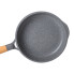 Алюмінієва сковорода 1,8 л з мармуровим антипригарним покриттям Ø 24 см сіра MGC HP-4-423G (LG-2358506304)