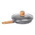 Алюмінієва сковорода 1,8 л з мармуровим антипригарним покриттям Ø 24 см сіра MGC HP-4-423G (LG-2358506304)