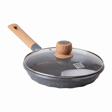 Алюмінієва сковорода 2,2 л, мармурове антипригарне покриття Ø 26 см, сірий MGC HP-4-424G (LG-2358506307)