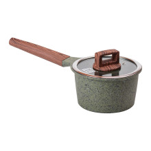 Сотейник з антипригарним покриттям об'ємом 1,6 л та товстим дном Ø 16 см MGC HP-4-444GR (LG-2358506358) Сотейник з антипригарним покриттям об'ємом 1,6 л та товстим дном Ø 16 см MGC HP-4-444GR (LG-2358506358)