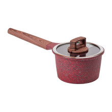 Сотейник з антипригарним покриттям об'ємом 1,6 л та товстим дном Ø 16 см MGC HP-4-444R (LG-2358506359) Сотейник з антипригарним покриттям об'ємом 1,6 л та товстим дном Ø 16 см MGC HP-4-444R (LG-2358506359)