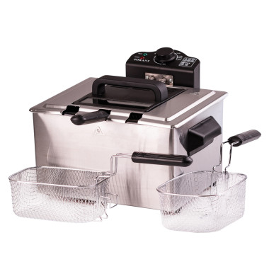 Фритюрниця Sokany WJ801 електрична на 5 літрів, професійна (LG-2024660188)