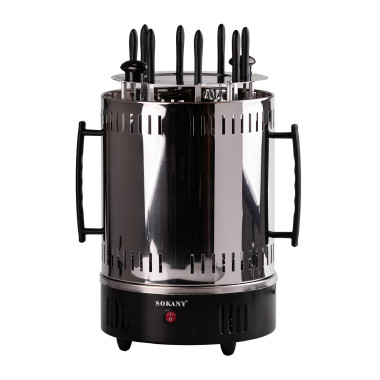 Електрошашличниця вертикальна Sokany SK6113 на 8 шампурів 1500 Вт (LG-2025826957)