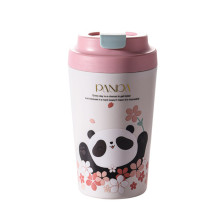 Термочашка Panda з порцелянаовою колбою 380 мл Рожева HP-14-12P (LG-2394098847) Термочашка Panda з порцелянаовою колбою 380 мл Рожева HP-14-12P (LG-2394098847)