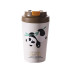Термочашка Panda з порцелянаовою колбою 380 мл Коричнева HP-14-12BR (LG-2394098850)