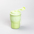 Термочашка Chiobbe з трубочкою та ремінцем 450 мл зелена HP-14-18GR (LG-2394098860)