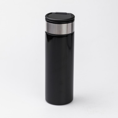 Термос із датчиком температури 530 мл Чорний (LG-2394098865)