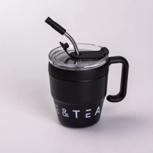 Термочашка Coffee & Tea з трубочкою чорна (LG-2394098877) Термочашка Coffee & Tea з трубочкою чорна (LG-2394098877)