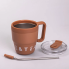Термочашка Coffee & Tea з трубочкою коричнева (LG-2394098879)