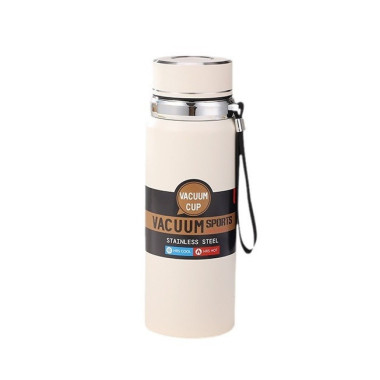 Термос Vacuum Sportsна з датчиком температури 1 л білий (LG-2394098894)