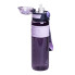 Пляшка для води Houo спортивна 1 літр з фліп кришкою фіолетова (LG-2394098898)