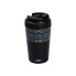 Термочашка Вишиванка з керамічною колбою 380 мл чорна (LG-2394098922)