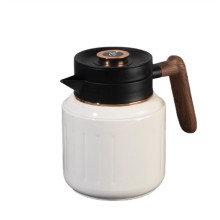 Чайник термос з індикатором температури та заварником 1 л білий (LG-2394098923) Чайник термос з індикатором температури та заварником 1 л білий (LG-2394098923)