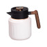 Чайник термос з індикатором температури та заварником 1 л білий (LG-2394098923)