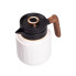 Чайник термос з індикатором температури та заварником 1 л білий (LG-2394098923)