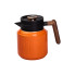 Чайник термос з індикатором температури та заварником 1 л помаранчевий (LG-2394098926)