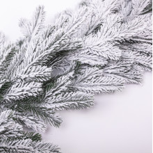 Хвойна лита гірлянда 2 м засніжені гілки ялинки (LG-2395387174)