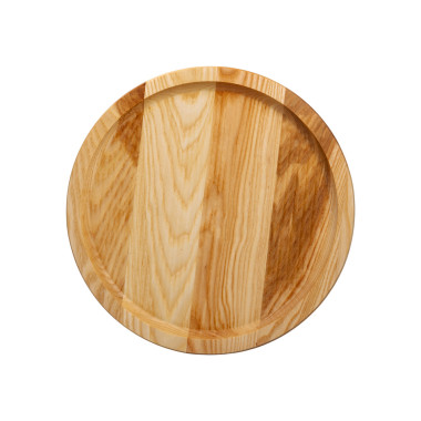 Кругла дошка для сервірування 30 см для подачі, ясен (LG-T3W300)