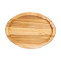 Овальна дошка 35×25 см для подачі нарізок, ясен (LG-T26W250)