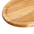 Овальна дошка 35×25 см для подачі нарізок, ясен (LG-T26W250)