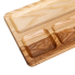 Дошка для подачі дерев'яна 30×20 см прямокутна на 3 секції (LG-T47W200)