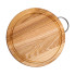 Обробна дерев'яна дошка кругла 25 см ясен (LG-C8W250)