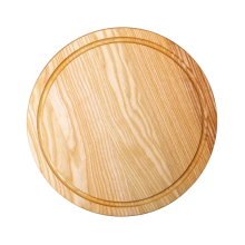 Обробна дерев'яна дошка кругла 30 см для подачі нарізки ясен (LG-C11W300) Обробна дерев'яна дошка кругла 30 см для подачі нарізки ясен (LG-C11W300)