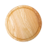 Обробна дерев'яна дошка кругла 30 см для подачі нарізки ясен (LG-C11W300)