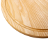 Обробна дерев'яна дошка кругла 30 см для подачі нарізки ясен (LG-C11W300)