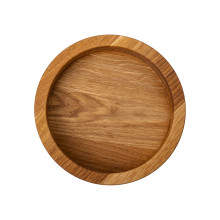 Дерев'яна миска для подачі 27 см глибока з дуба (LG-B1W270226) Дерев'яна миска для подачі 27 см глибока з дуба (LG-B1W270226)