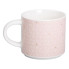 Кружка фарфоровая 350 (мл) для кофе и чая Розовая RX-N240126P