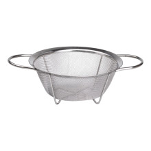 Дуршлаг с двумя ручками 20 см мелкоячеистая сетка из нержавеющей стали HP-19-2-20CM