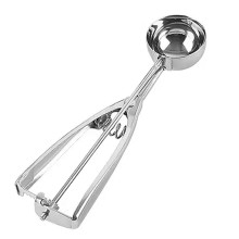 Круглая ложка для мороженого 22×6.5 см из нержавеющей стали HP-19-20-6.5x22.8CM