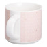 Кружка фарфоровая 350 (мл) для кофе и чая Розовая RX-N240126P