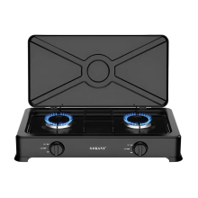 Газовая плита настольная на 2 конфорки мини газовая плита для дачи под баллон Sokany SK-07004