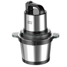 Чоппер измельчитель с чашей 3,5 литра мясорезка 4 лезвия нержавеющая сталь мясорубка Sokany SK-7028 Чоппер измельчитель с чашей 3,5 литра мясорезка 4 лезвия нержавеющая сталь мясорубка Sokany SK-7028