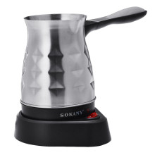 Электротурка Sokany кофеварка 600 Вт для дома 500 мл SK-213 Электротурка Sokany кофеварка 600 Вт для дома 500 мл SK-213