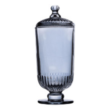 Конфетница с крышкой стеклянная Ø 10 см HP-YH-18 Конфетница с крышкой стеклянная Ø 10 см HP-YH-18