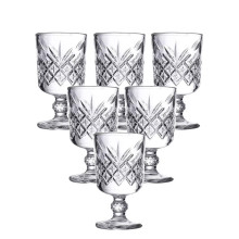 Набор рюмок на ножке 6 шт 60 мл стеклянные рюмки для водки, наливки HP-YH-42