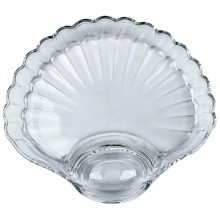 Блюдо сервировочное для закусок с соусником 21х19х3 см стеклянное HP-YH-58 Блюдо сервировочное для закусок с соусником 21х19х3 см стеклянное HP-YH-58