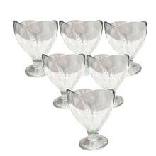 Набор креманок на ножке 6 шт креманки стеклянные для десертов, мороженого, желе набор 180 мл HP-YH-64