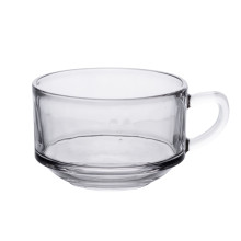 Набор чашек 6 шт для чая и кофе по 270 мл кружки стеклянные прозрачные HP-YH-69