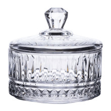 Конфетница с крышкой стеклянная Ø 10 см круглая HP-YH-72 Конфетница с крышкой стеклянная Ø 10 см круглая HP-YH-72