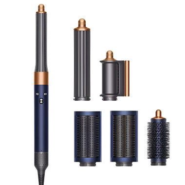 Мультистайлер для волос Airwrap Complete Long 6 насадок, синий X9BL